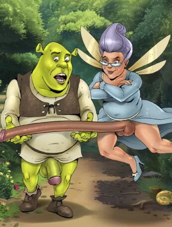 shrek rule 34 huge cock futanari