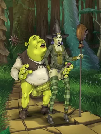 shrek porn futanari thick cock