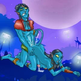 avatar cartoon porn cum futanari