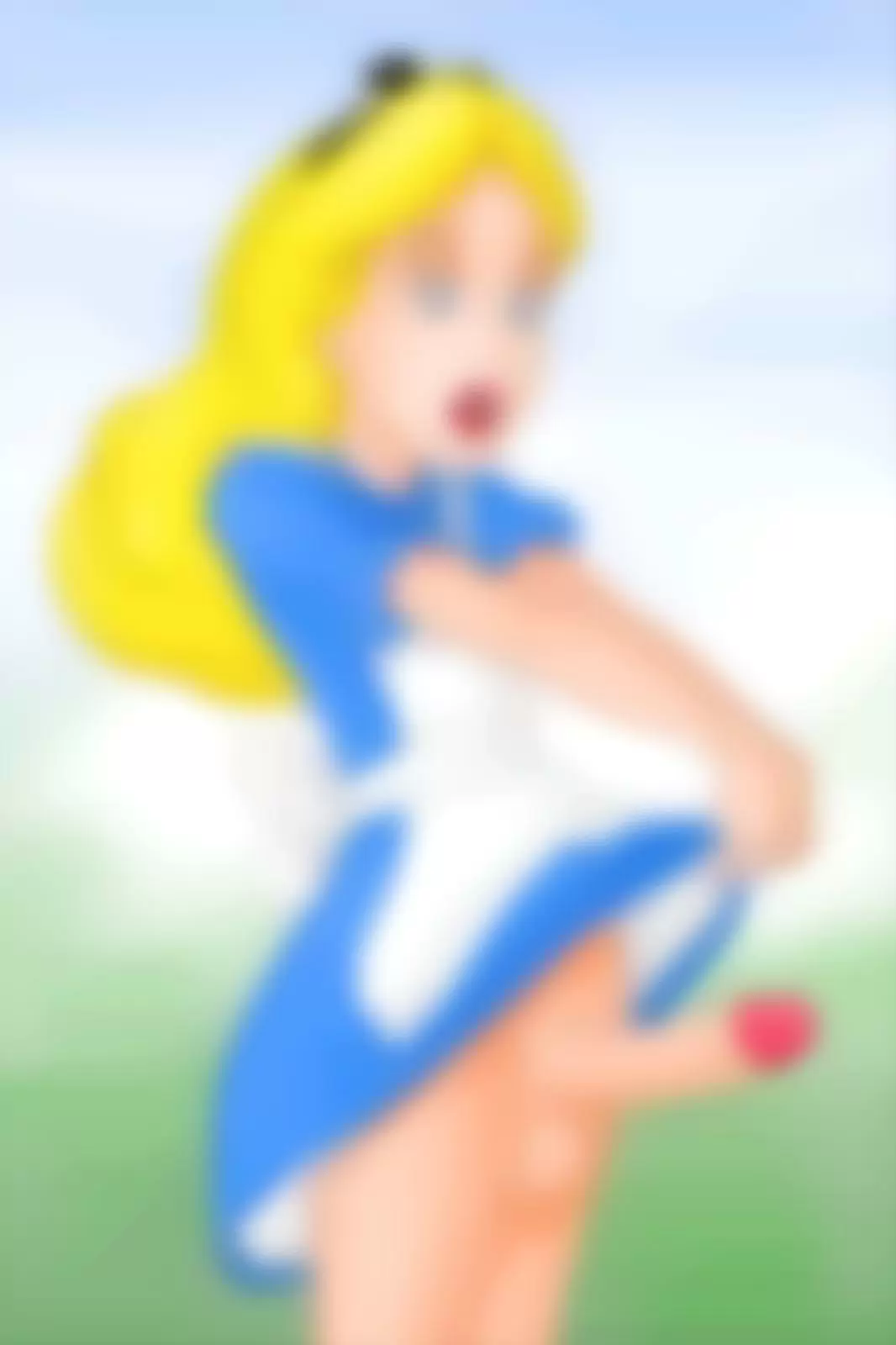 alice in wonderland 18 years old futa