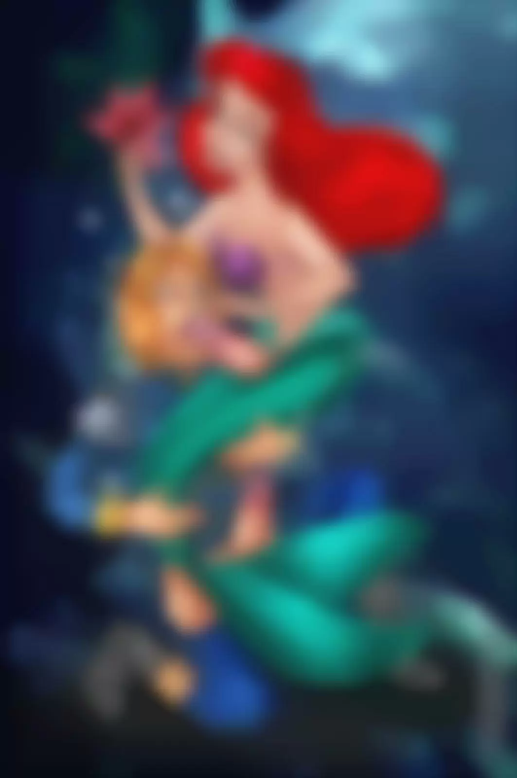 futa facefuck ariel mermaid porn