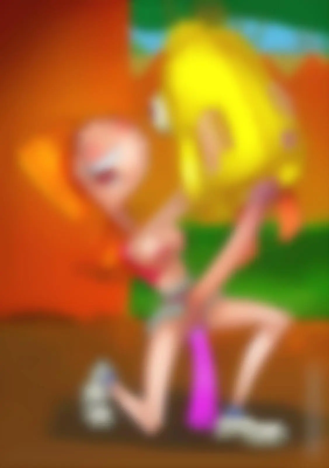 huge cock futa phineas and ferb candace porn