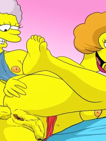 simpson naked futanari on futanari